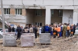 В Брянске остановлено строительство жилого дома у кардиодиспансера